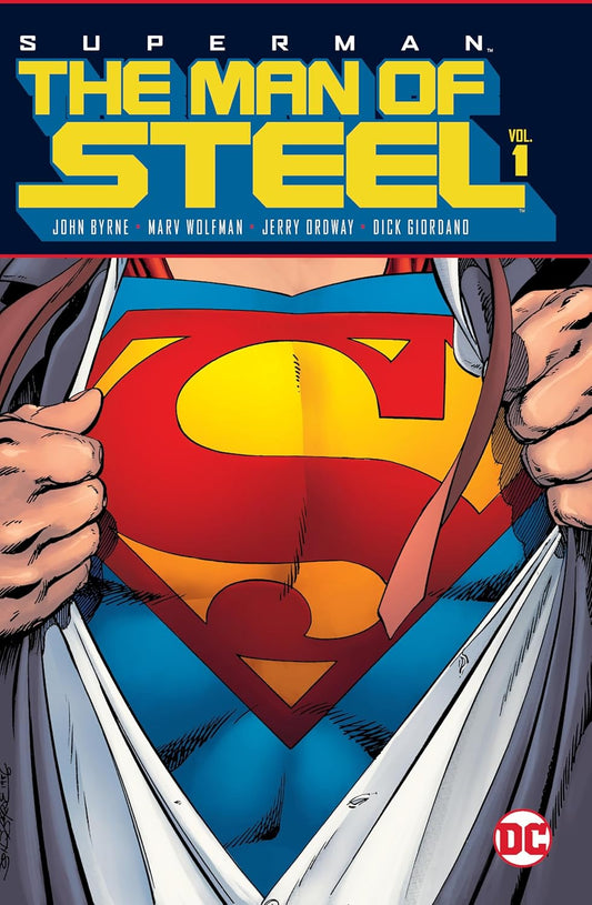 DC Comics, Superman: The Man of Steel Vol. 1 HC, John Byrne, Marv Wolfman, Jerry Ordway, Dick Giordano.