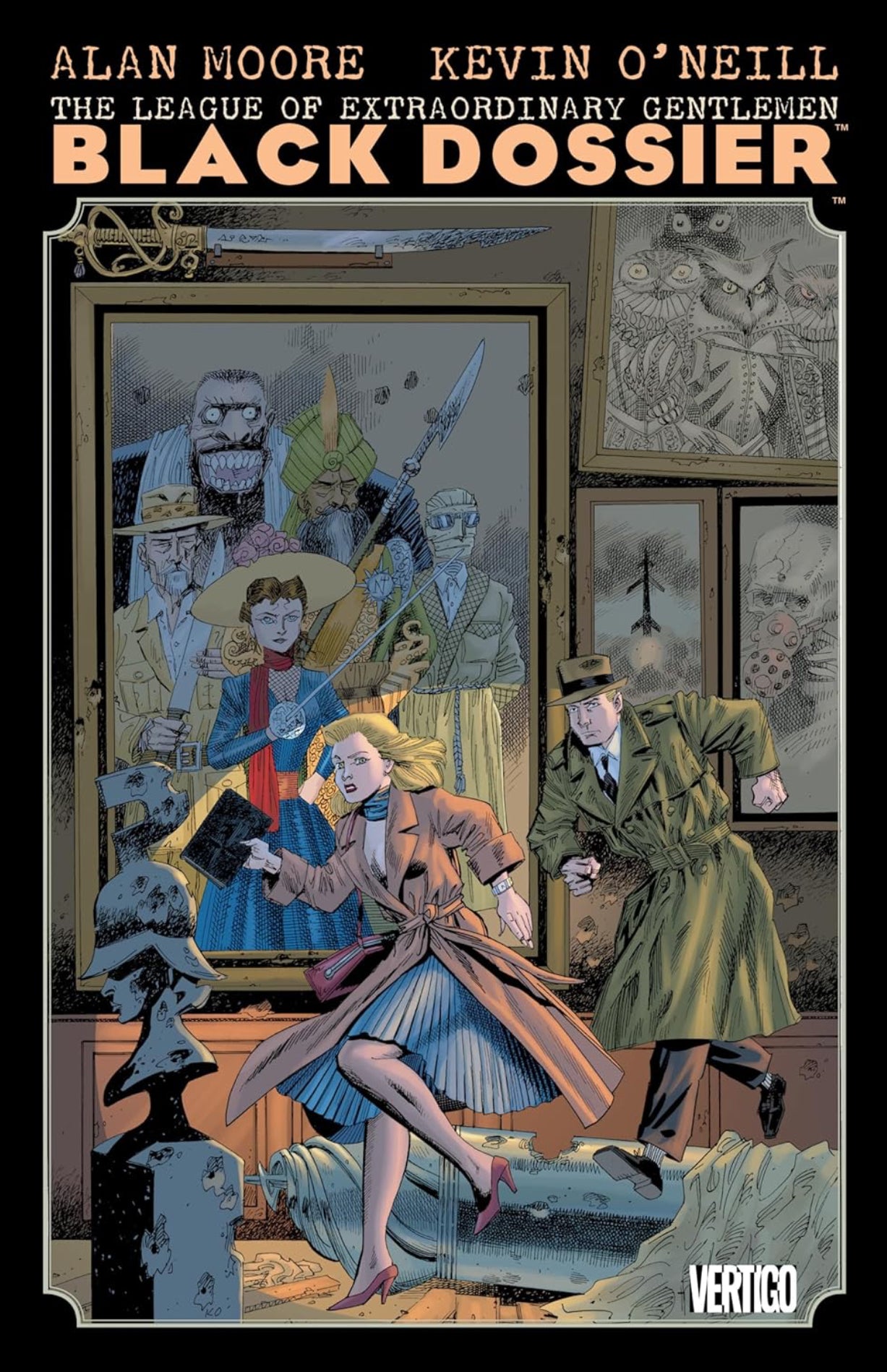 DC Comics, America’s Best Comics, The League Of Extraordinary Gentlemen: Black Dossier HC, Alan Moore, Kevin O’Neill.