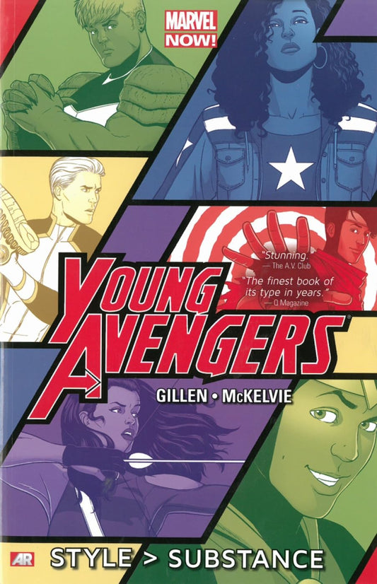 Marvel Comics, Young Avengers Volume 1: Style > Substance (Marvel Now) TPB, Gillen, McKelvie.