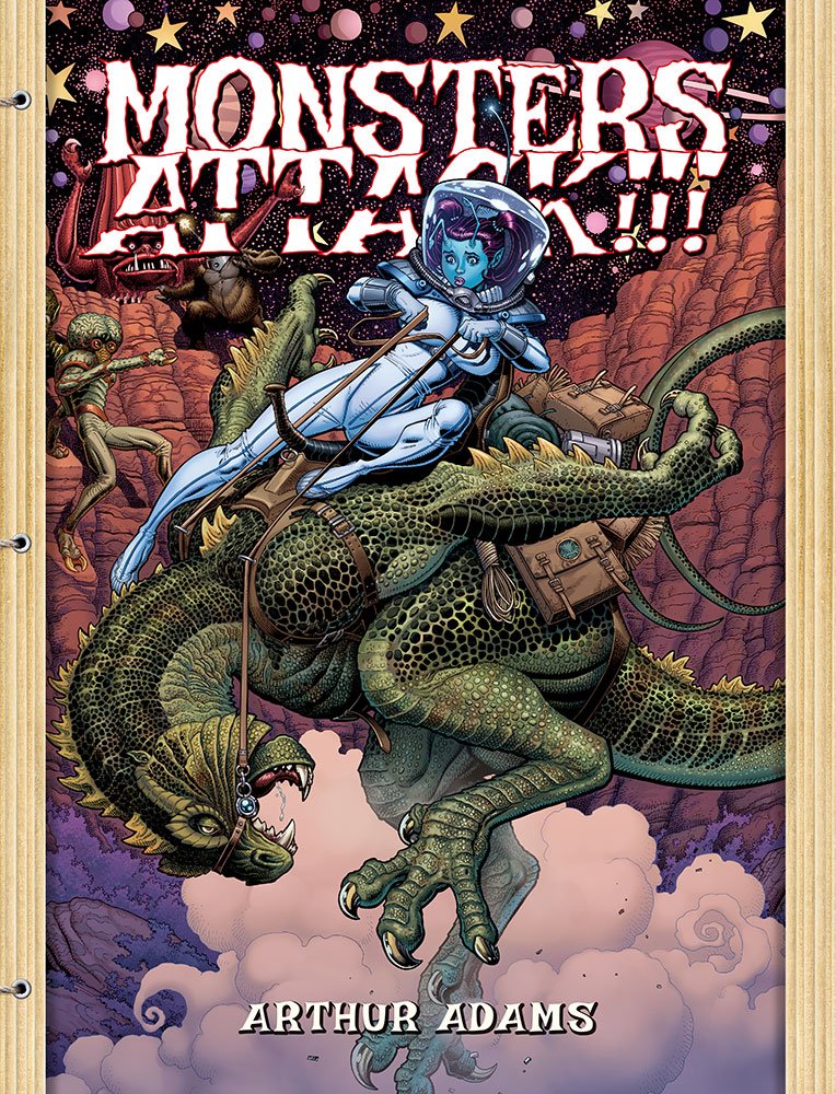 Flesk Publishing, Monsters Attack!!! By Arthur Adams TPB (Signed)