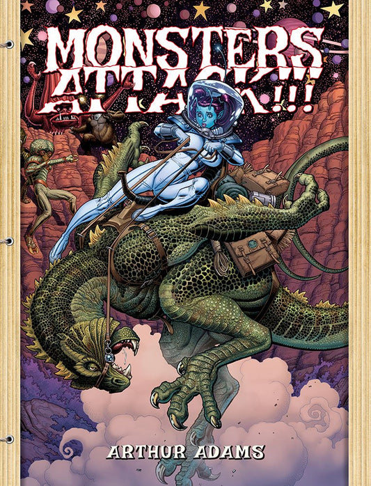 Flesk Publishing, Monsters Attack!!! By Arthur Adams TPB (Signed)