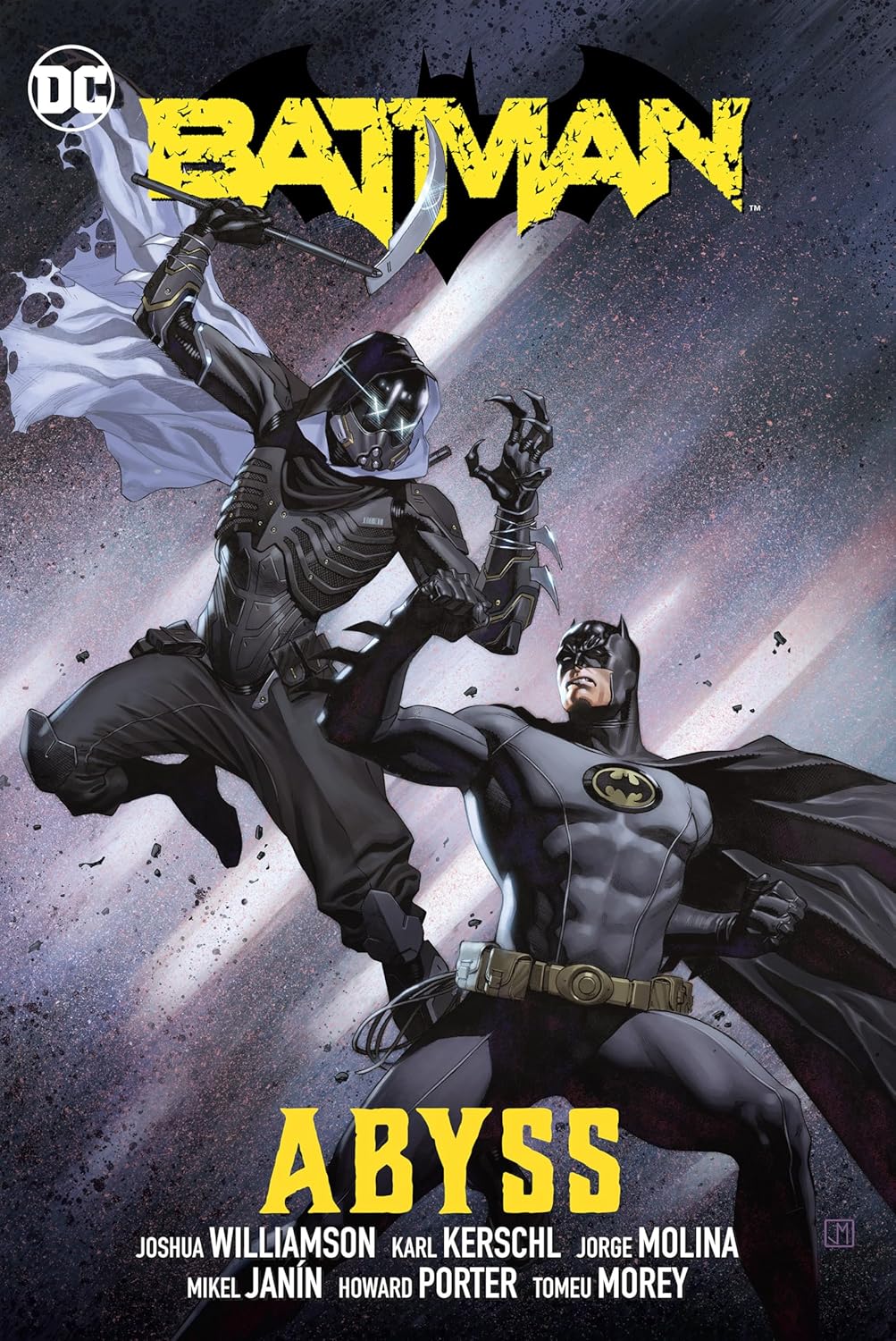 DC Comics, Batman: Abyss HC, Joshua Williamson, Karl Kerschl, Jorge Molina, Mikel Janin, Howard Porter, Tomeu Morey.