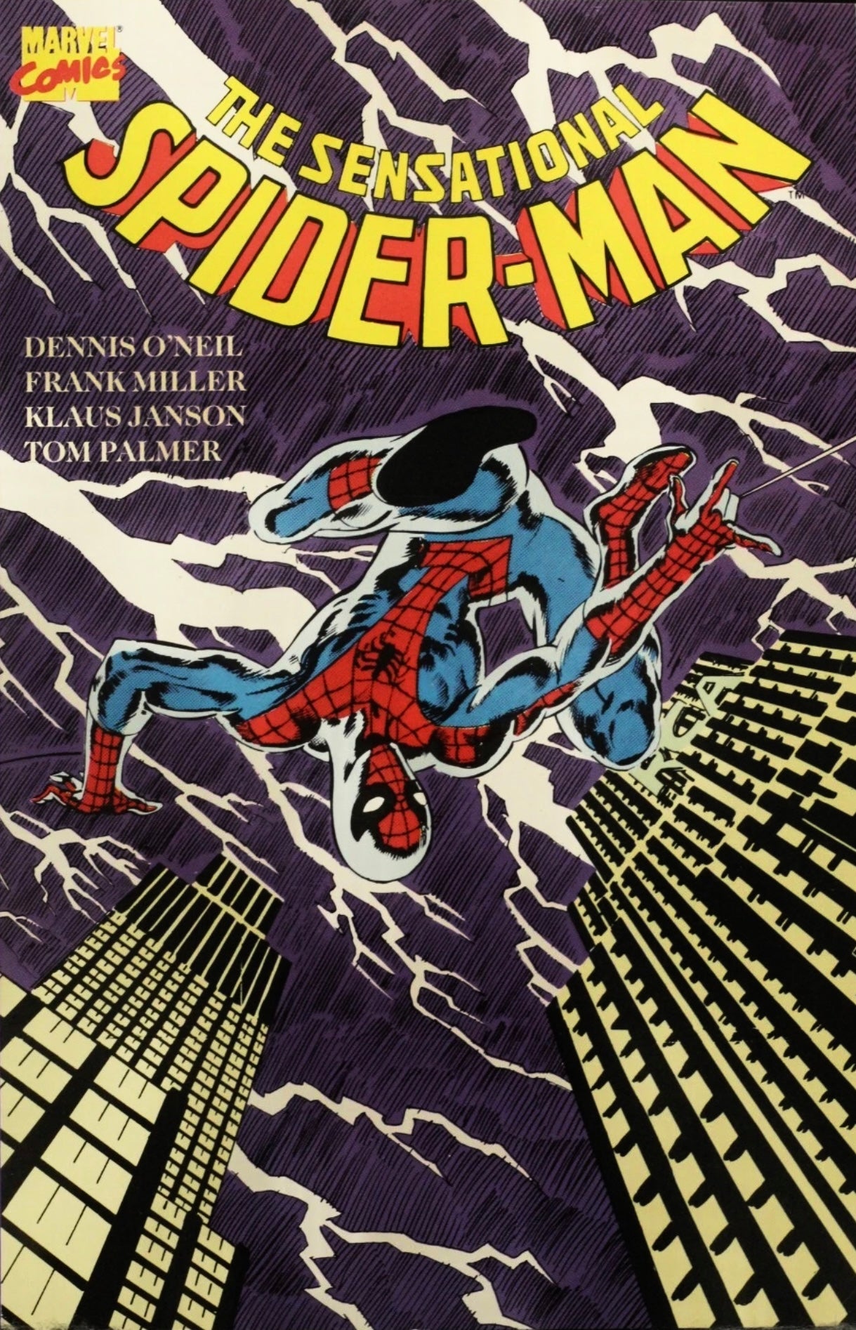 Marvel Comics, The Sensational Spider-Man (1988) TPB, Dennis O’Neal Frank Miller, Klaus Janson, Tom Palmer.