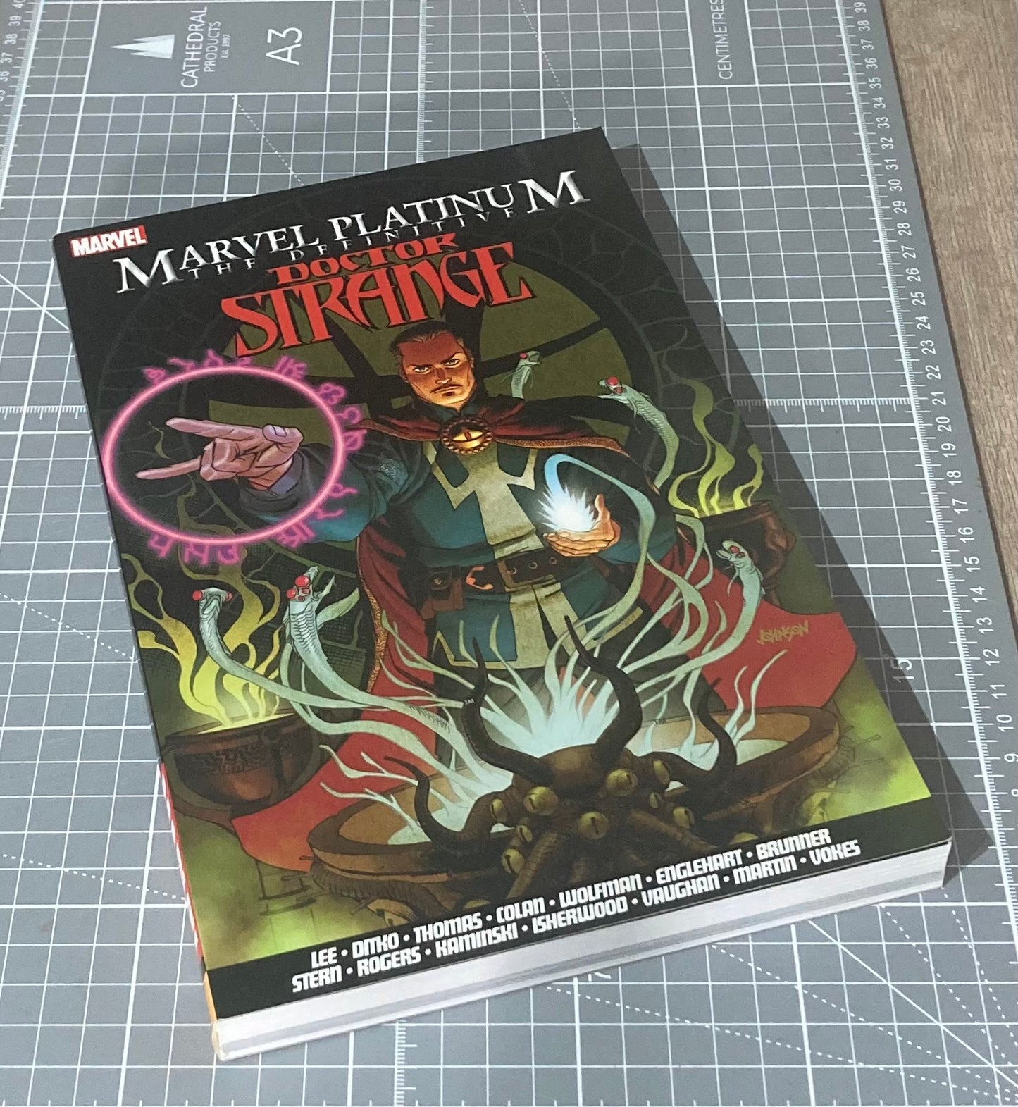 Marvel Platinum: The Definitive Doctor Strange TPB (Marvel UK / Panini Edition).