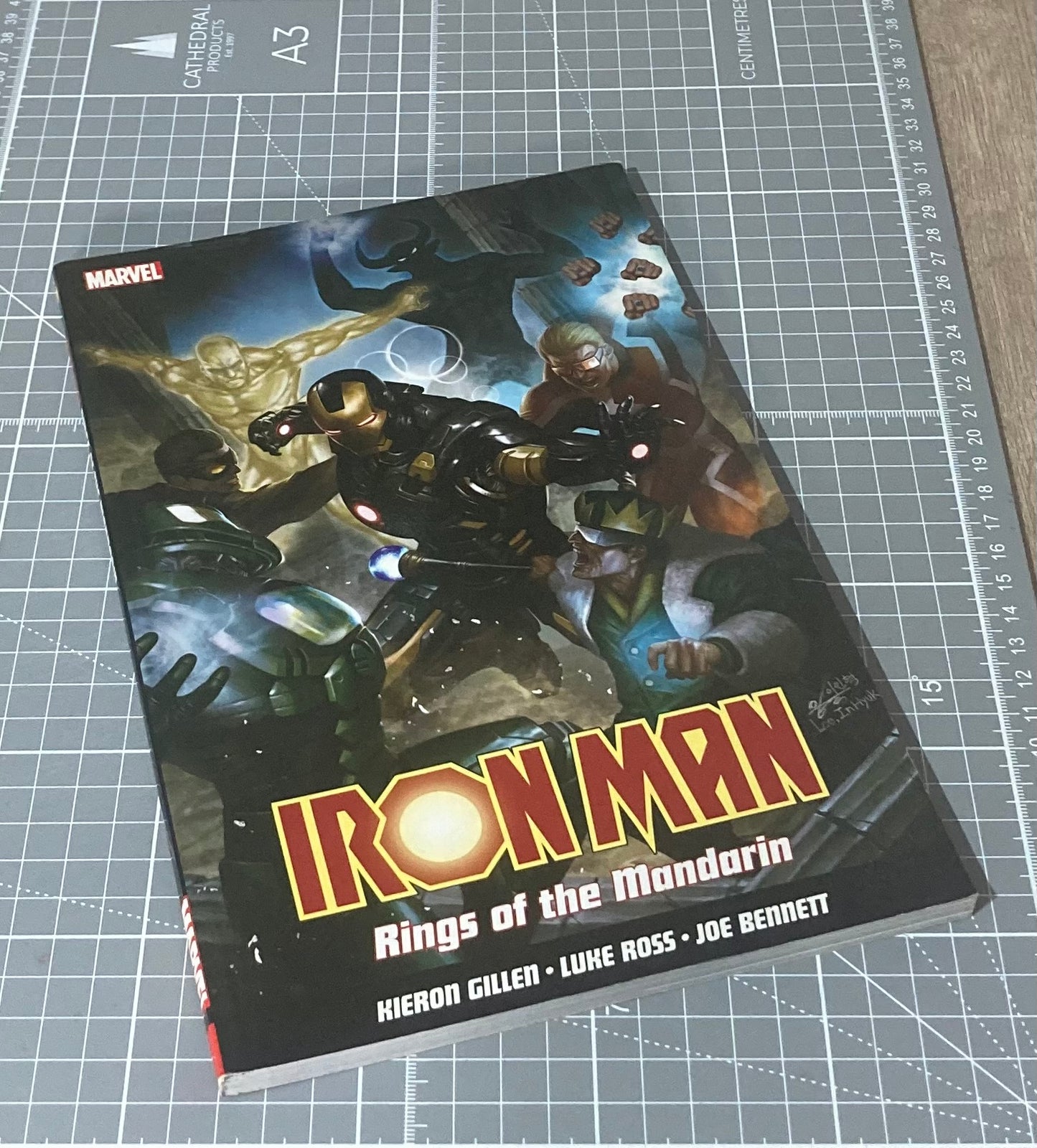 Ironman: Rings of the mandarin TPB (Marvel UK / Panini Edition).