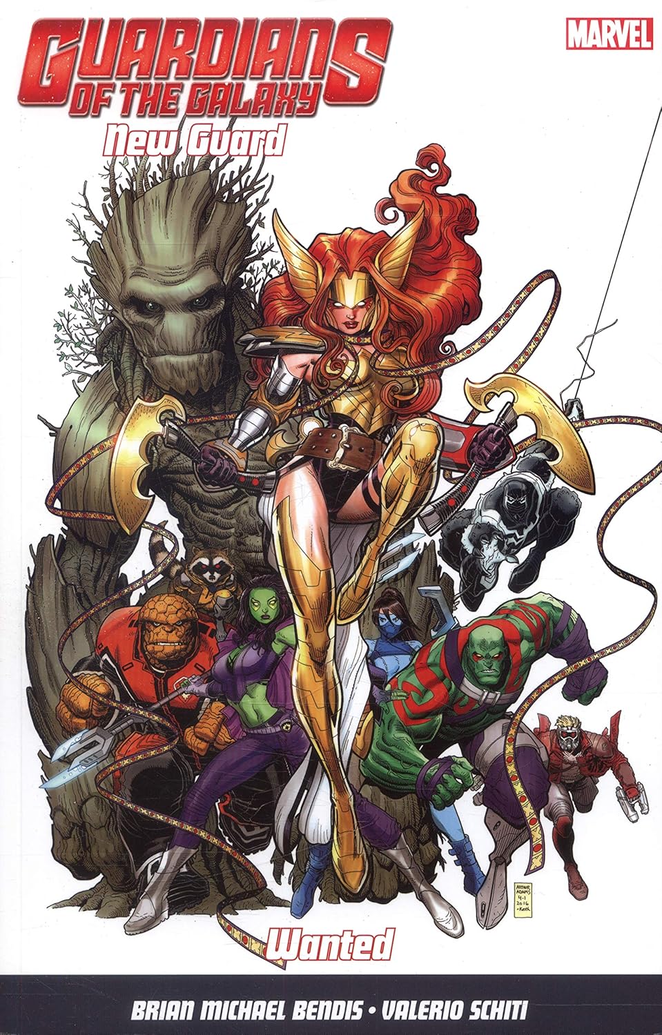 Marvel Comics, Guardians of the Galaxy: New Guard Vol. 2 - Wanted TPB Panini Edition.