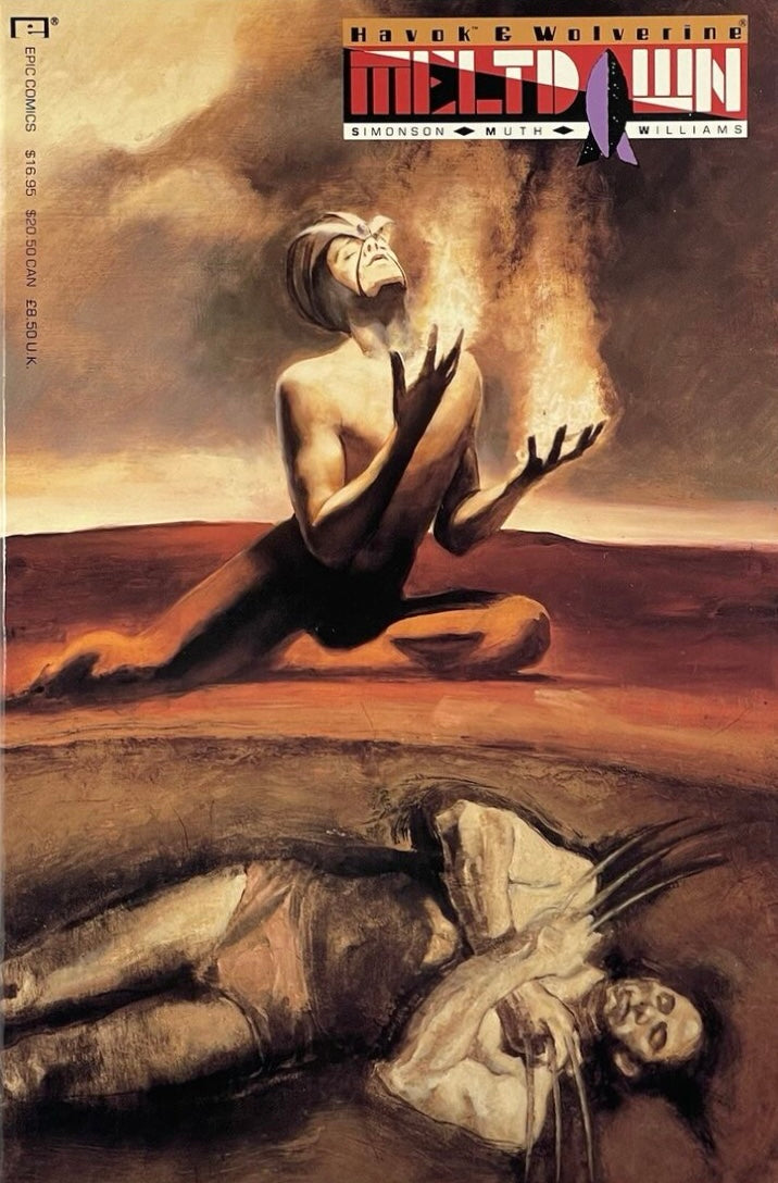 Marvel Comics, Epic Comics, Havok & Wolverine: Meltdown TPB (1990 Edition)