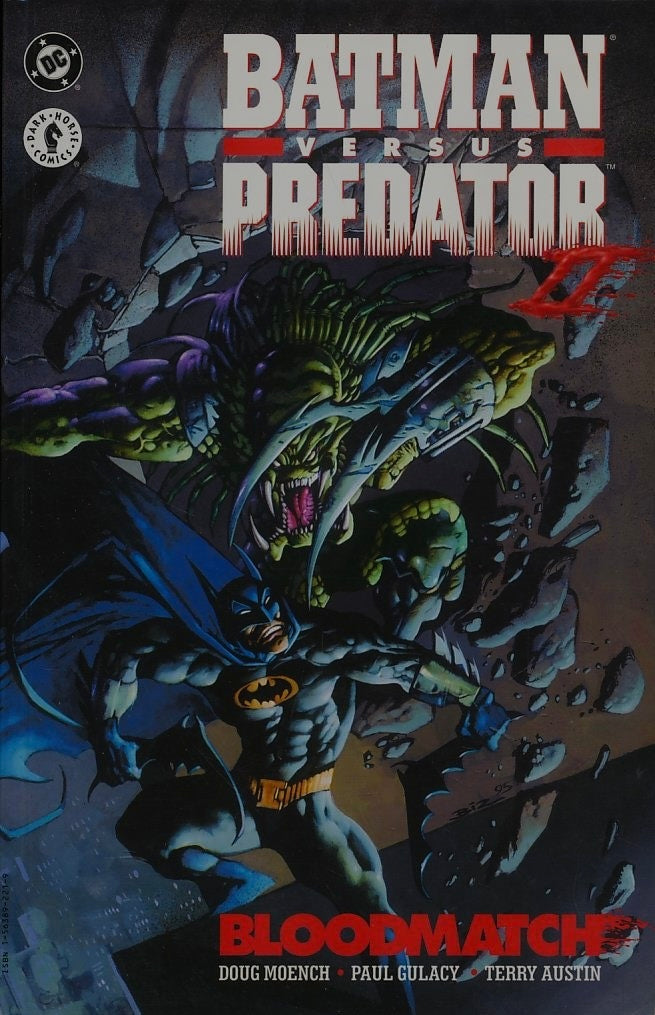 DC Comics, Titan Books, Batman Versus Predator II: Bloodmatch TPB (1995 Titan Edition)