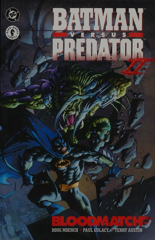 DC Comics, Titan Books, Batman Versus Predator II: Bloodmatch TPB (1995 Titan Edition)