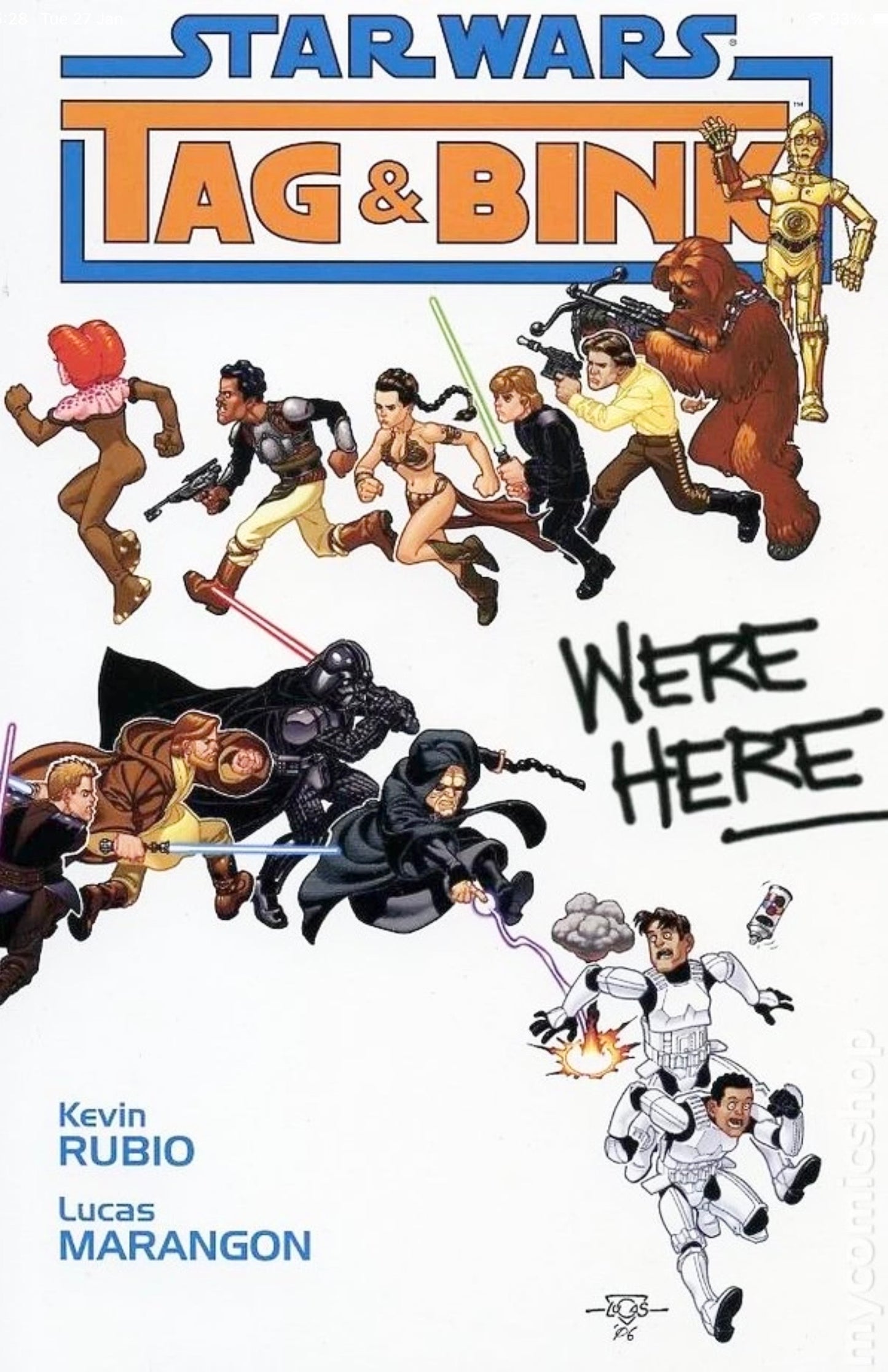 Dark Horse Books, Star Wars: Tag and Bing Were Here TPB