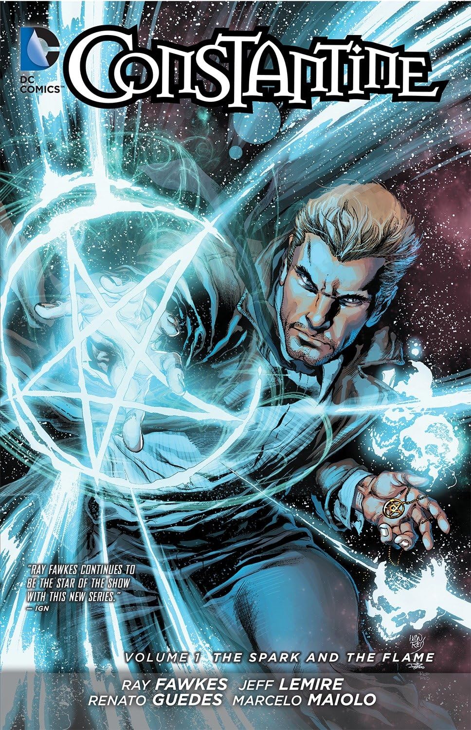 DC Comics, Constantine Volume 1: The Spark and The Flame (The New 52) TPB