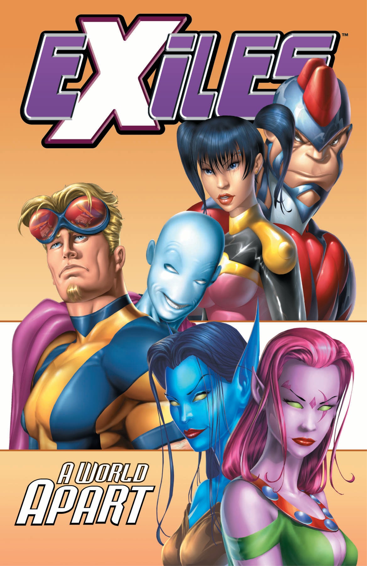 Marvel comics, Exiles Vol. 2: A World Apart TPB