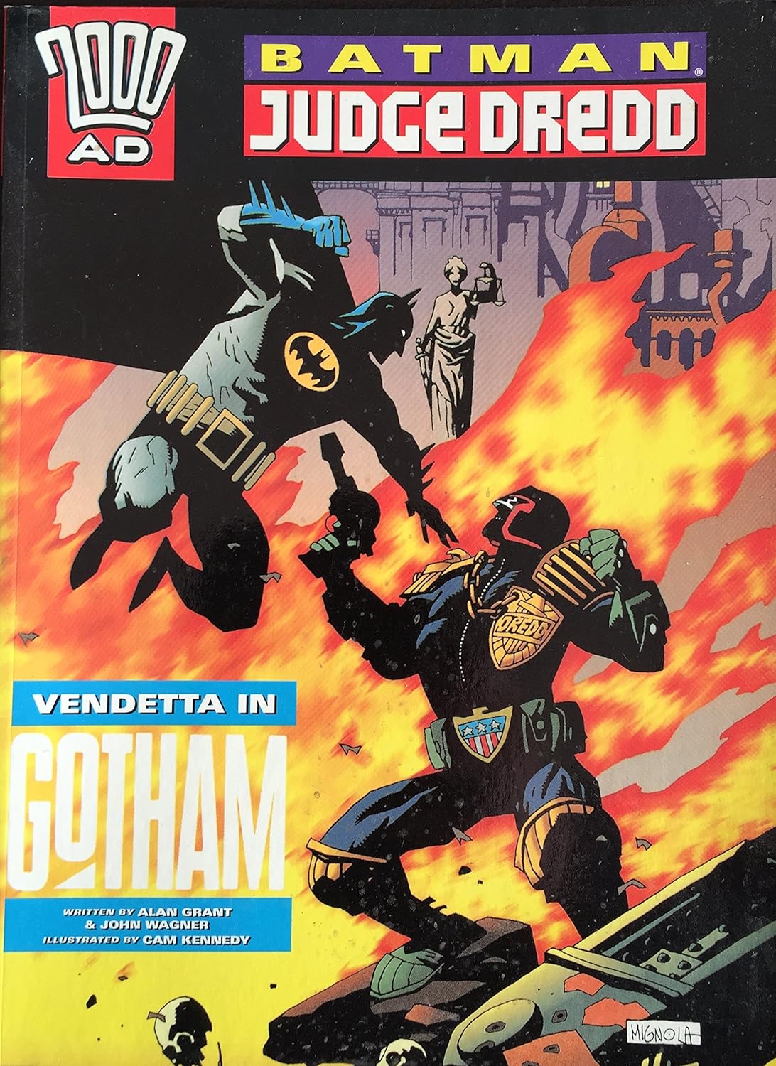 DC Comics, Batman, Judge Dredd: Vendetta in Gotham Large Format TPB
