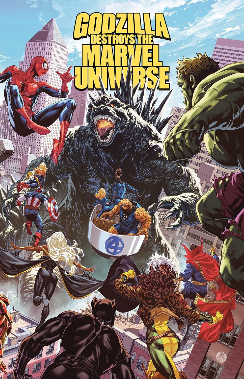 Marvel Comics, Godzilla Destroys the Marvel Universe TPB