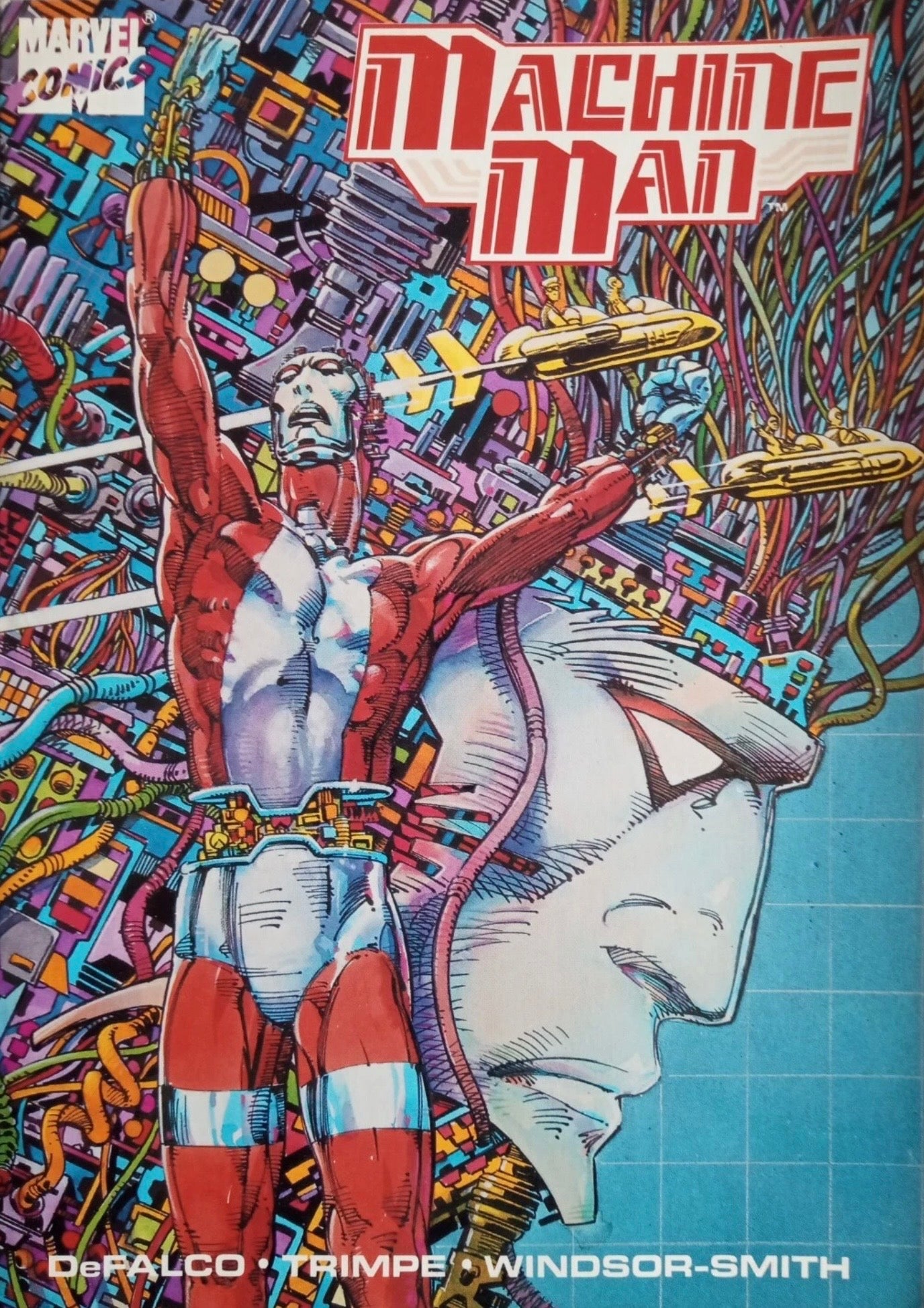 Marvel Comics, Machine Man (1988 First Printing) TPB