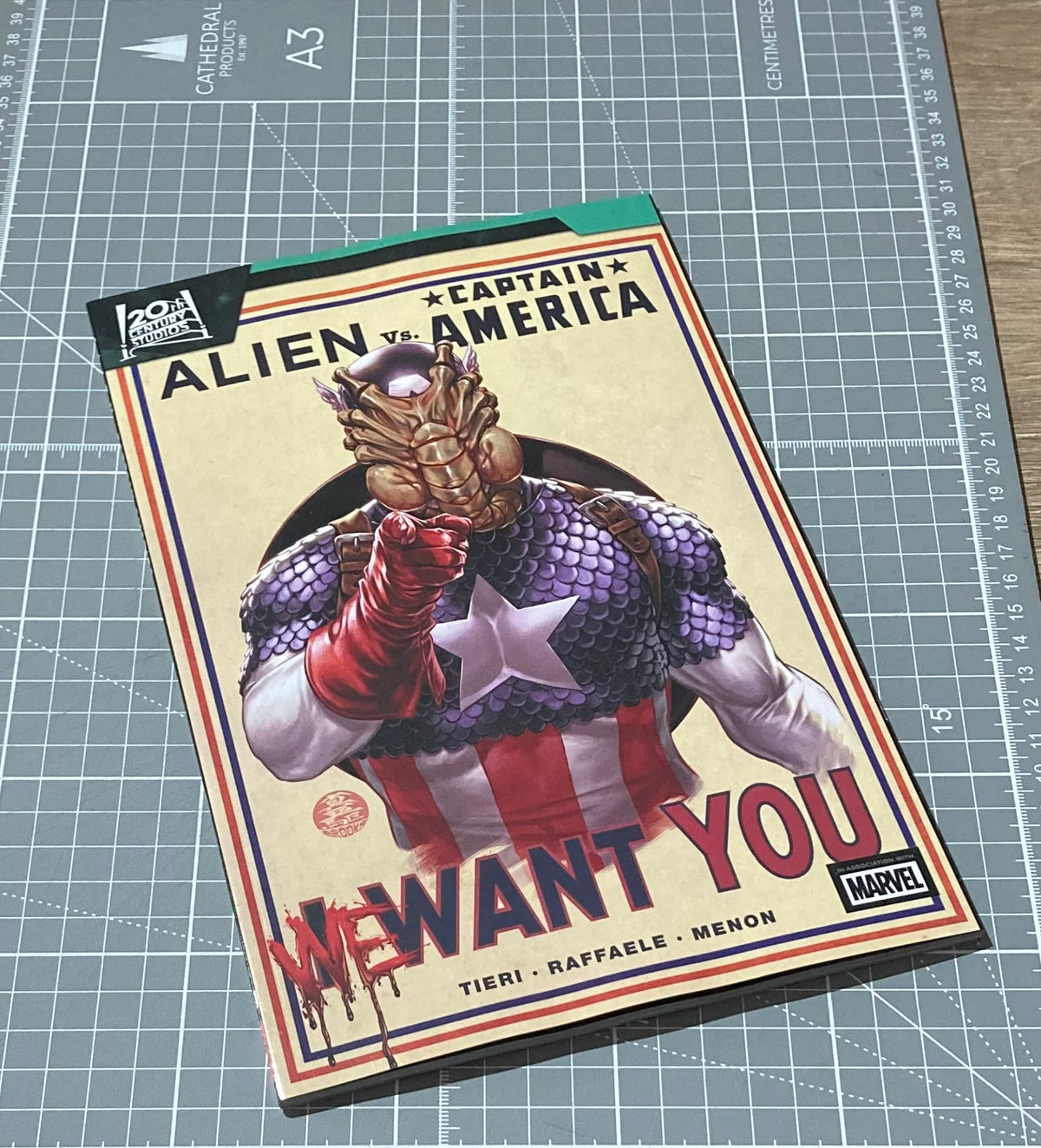 Alien vs. Captain America TPB