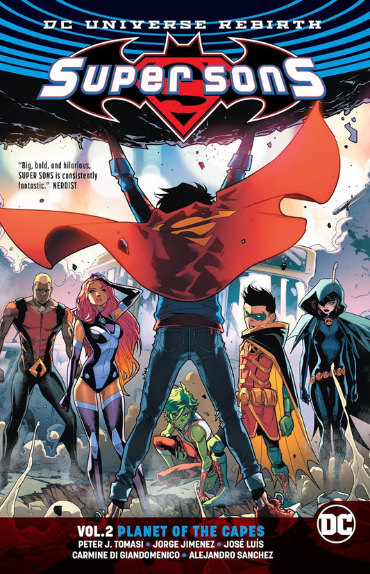 DC Comics, Super Sons Volume 2: Planet of the Capes TPB