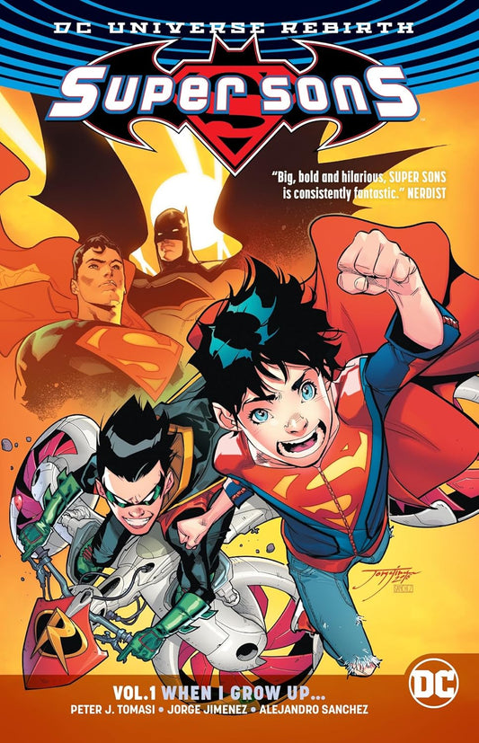 DC Comics, Super Sons Volume 1: When I Grow Up (Rebirth) TPB