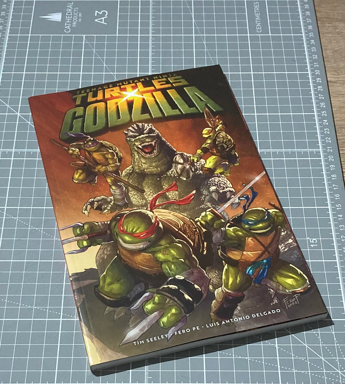Teenage Mutant Ninja Turtles X Godzilla TPB
