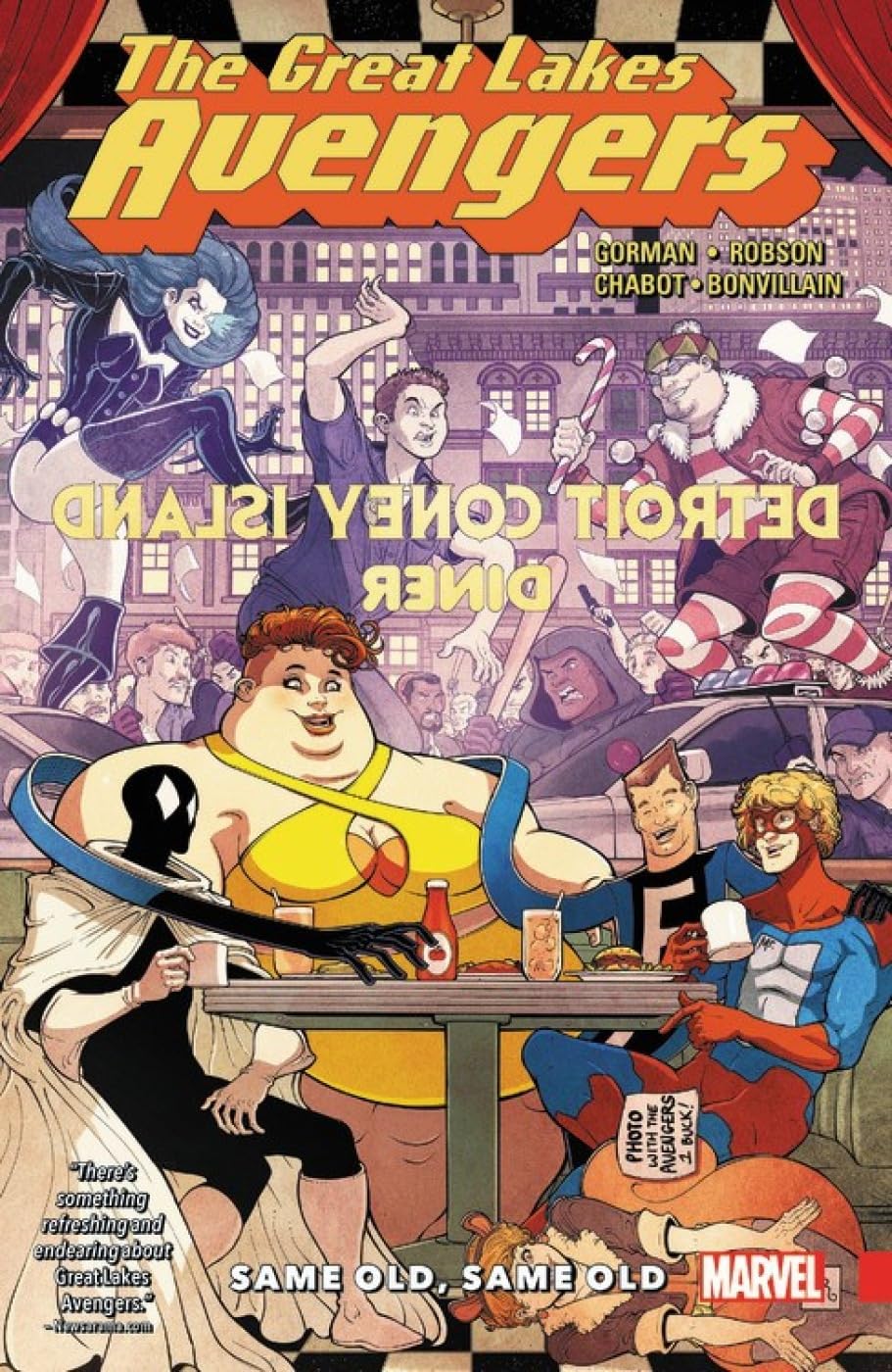 Marvel Comics, Great Lakes Avengers: Same Old, Same Old TPB