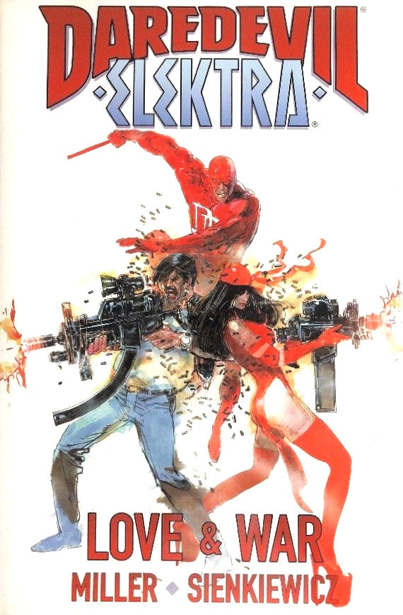 Marvel comics, Daredevil / Elektra: Love & War By Miller & Sienkiewicz OHC HC