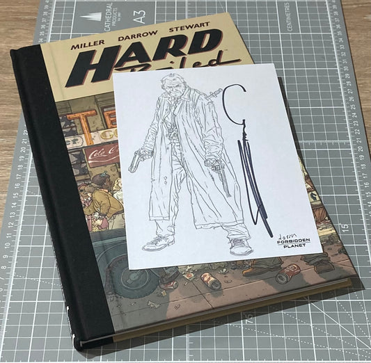 Hard Boiled (2nd Edition) With Mini-Print Signed by Frank Miller & Geof Darrow HC