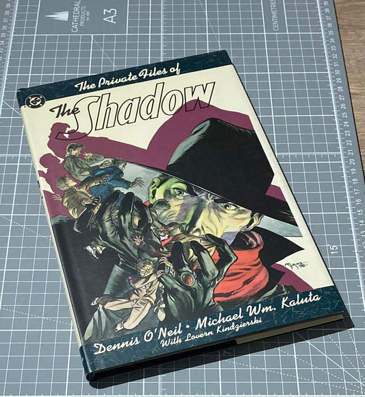 The Private Files of The Shadow (1989 First Print) HC