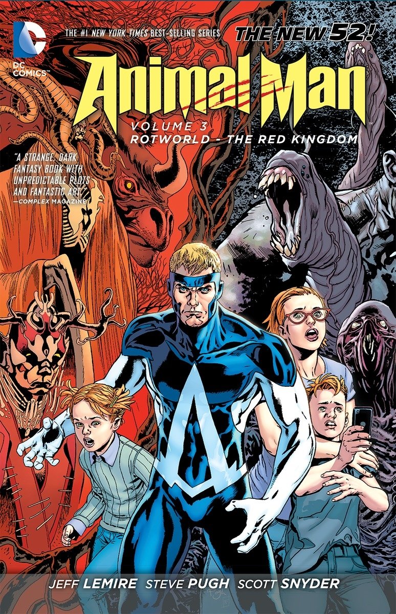 DC Comics, Animal Man Vol. 3: Rotworld - The Red Kingdom (The New 52!) TPB