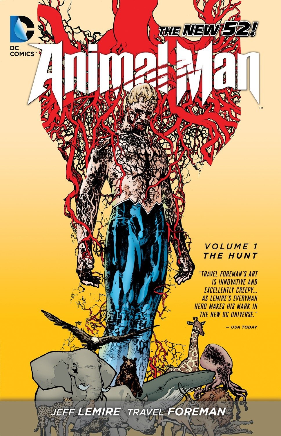 DC Comics, Animal Man Vol. 1: The Hunt (The New 52!) TPB