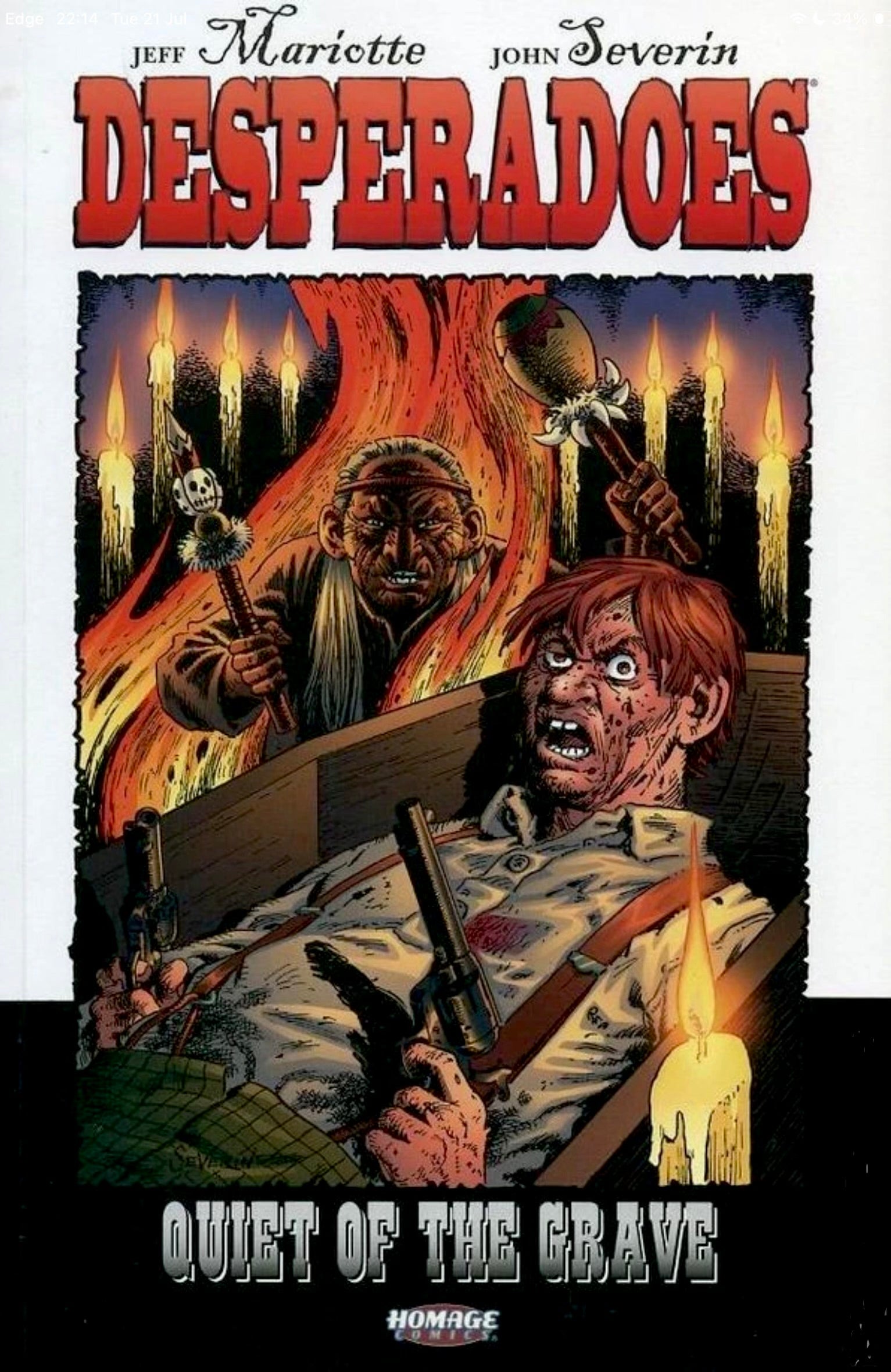 DC/Cliffhanger, Desperadoes: Quiet of the Grave TPB