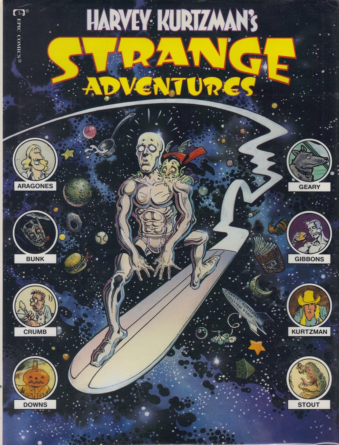 Epic Comics, Marvel Comic, Harvey Kurtzman's Strange Adventures HC