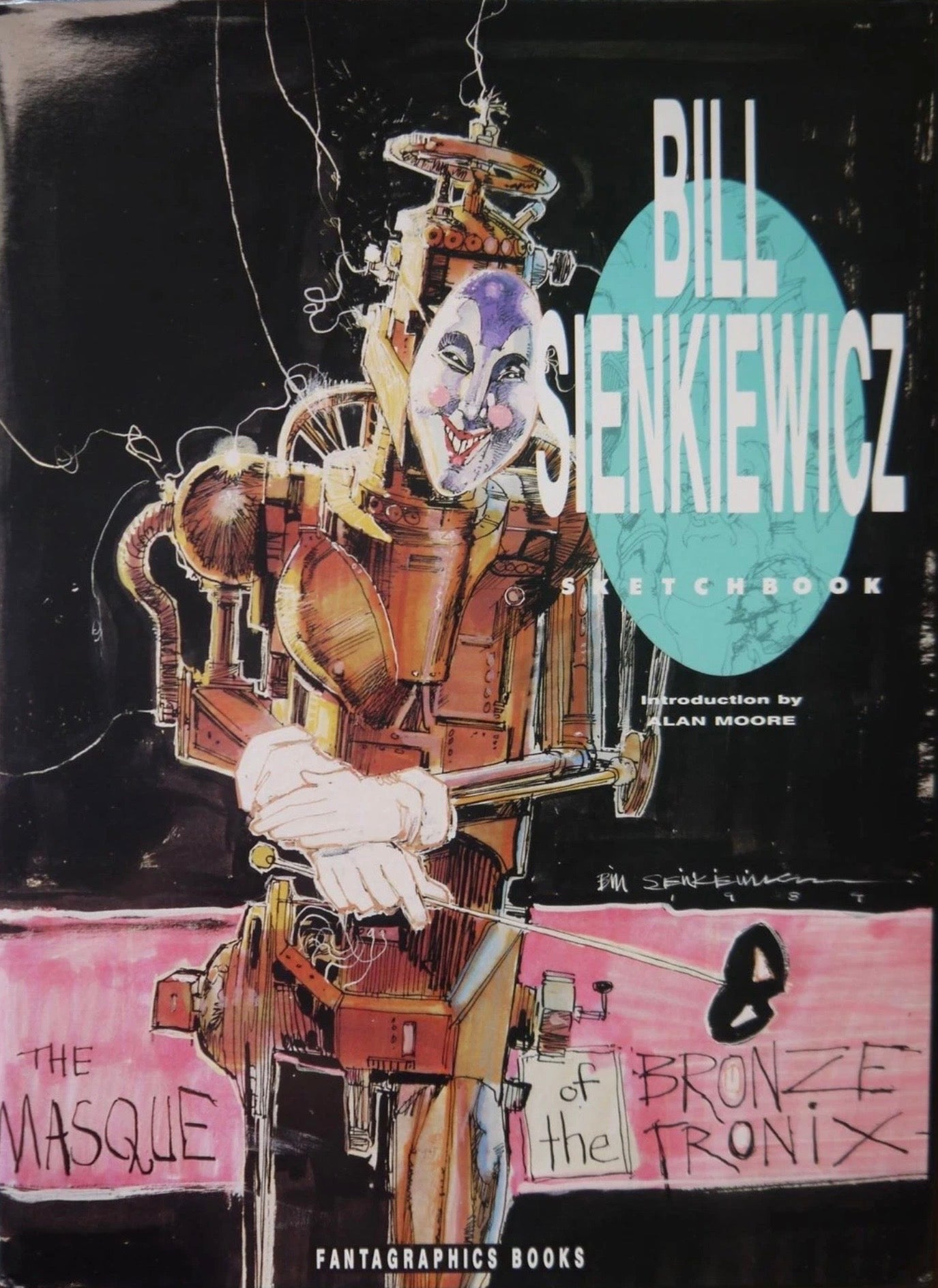 Fantagraphics, Bill Sienkiewicz Sketchbook HC (1990)