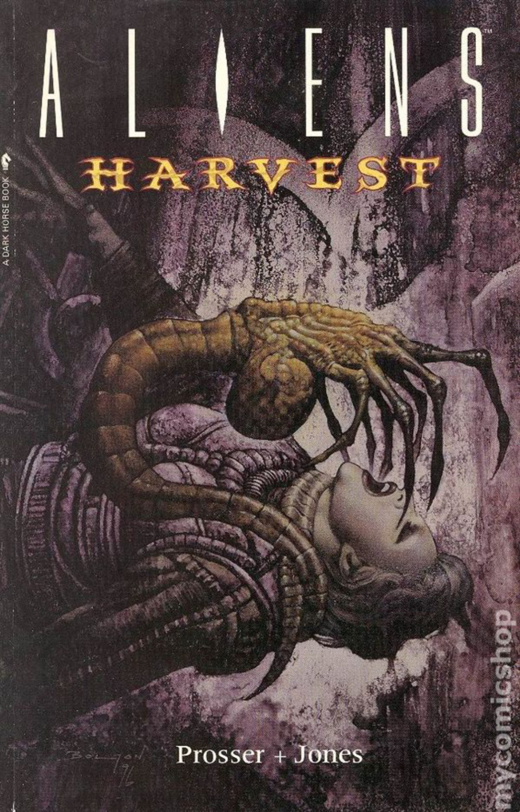 Dark Horse Books, Aliens: Harvest (1998 Edition) TPB