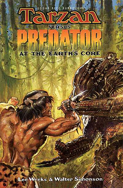 Dark Horse Comics, DC Comics, Tarzan versus Predator At The Earths Core TPB