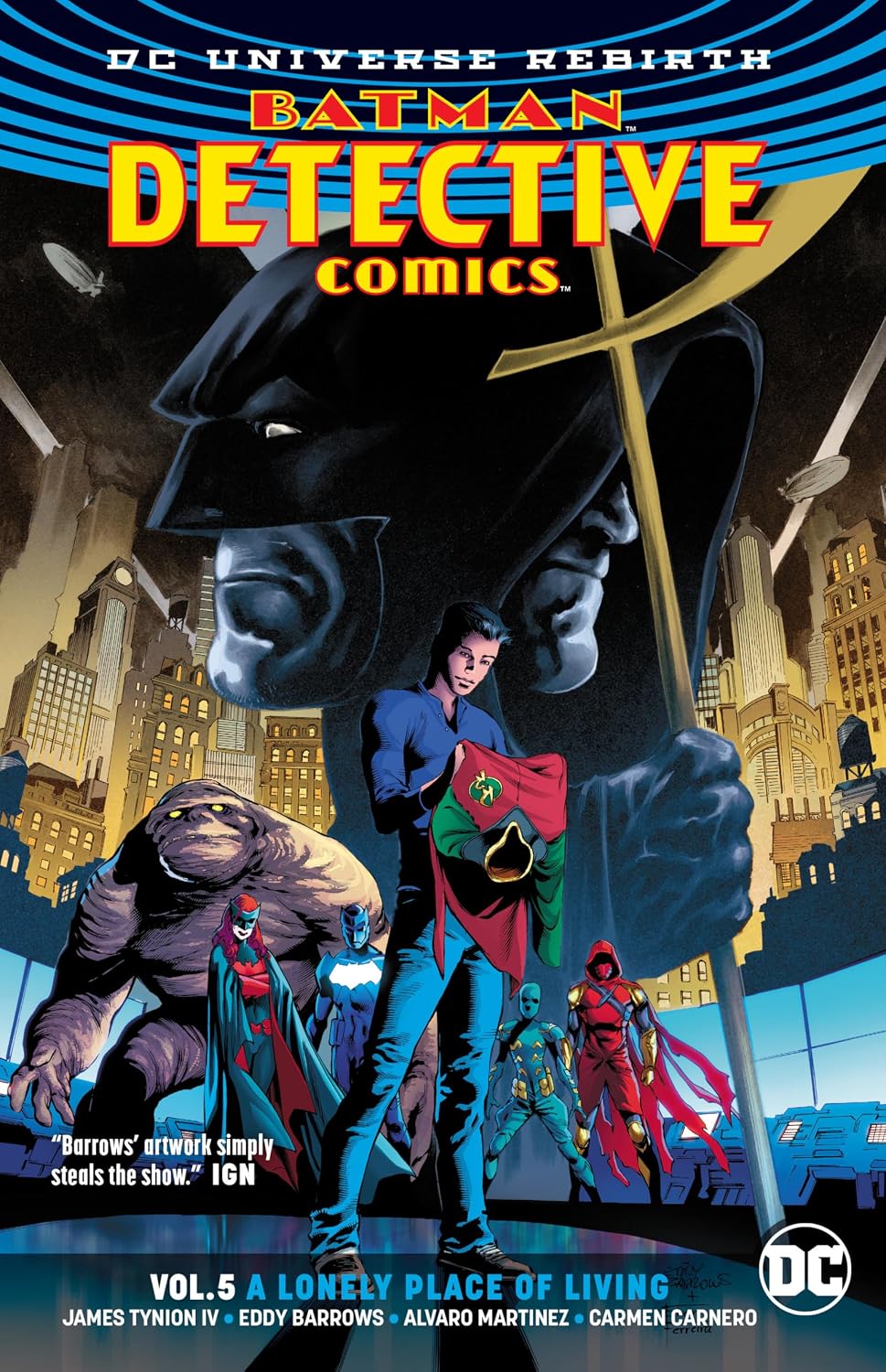 DC Comics, Batman: Detective Comics Vol. 5: A Lonely Place of Living (Rebirth) TPB