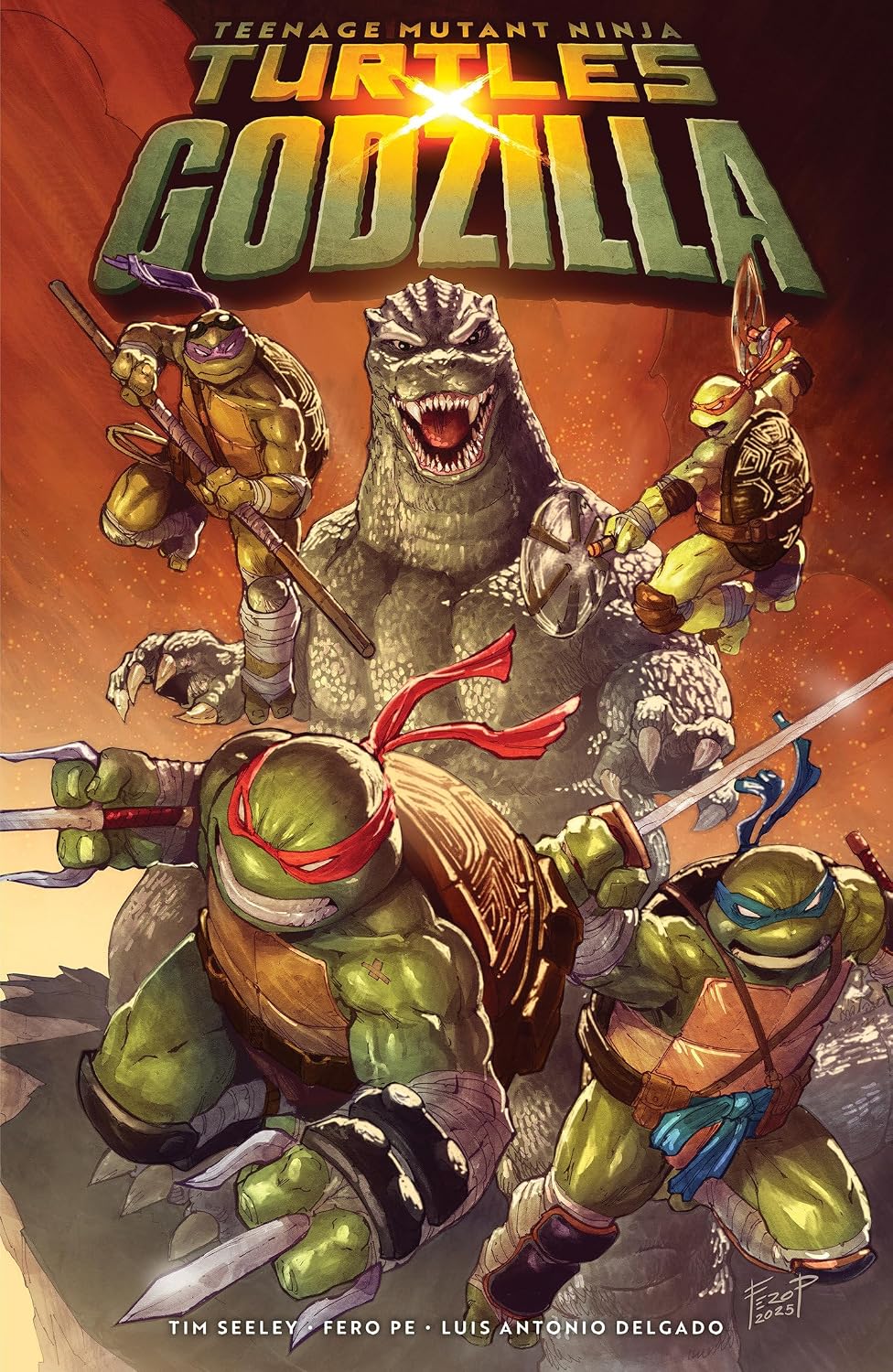 IDW Comics, Teenage Mutant Ninja Turtles X Godzilla TPB