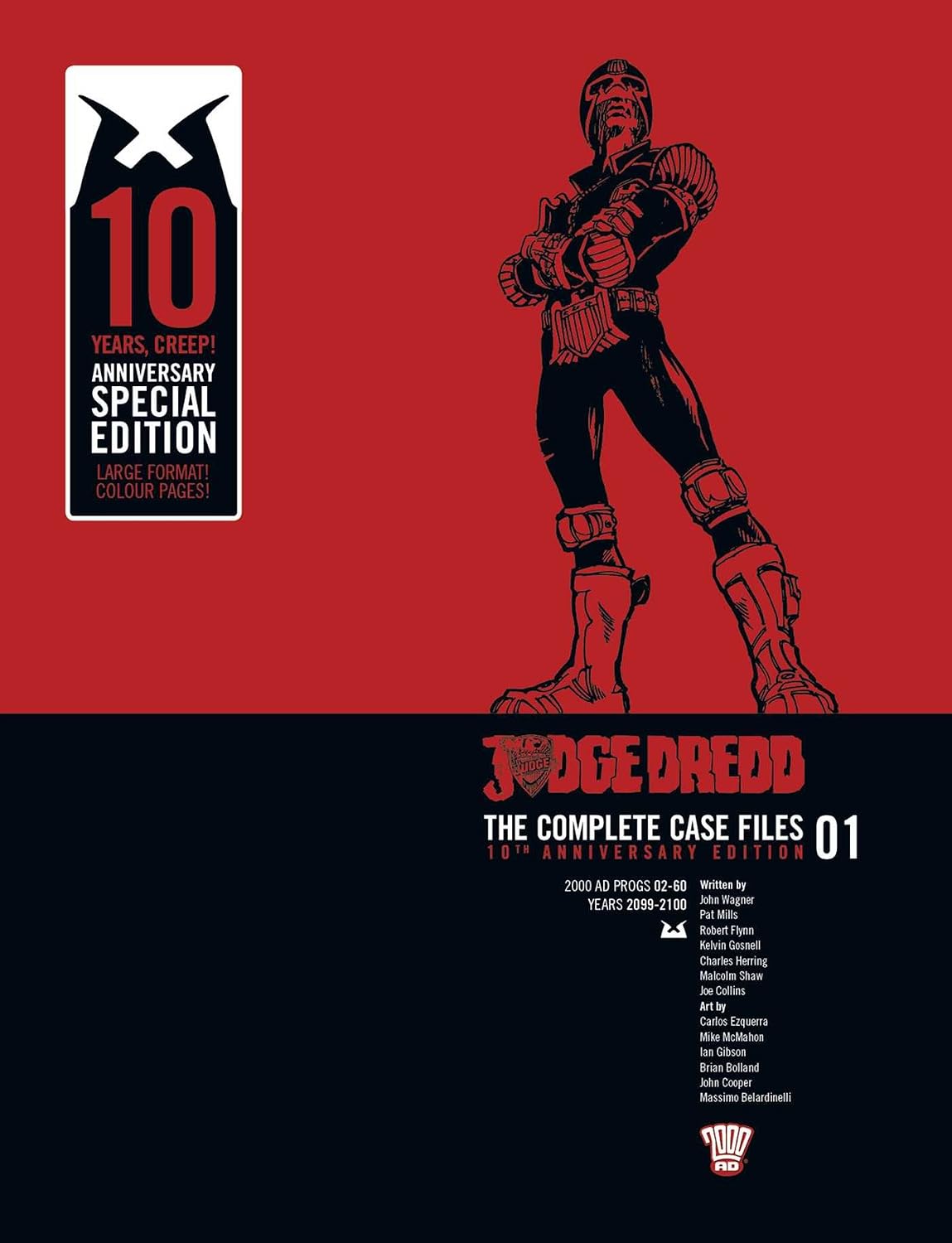 Rebellion, Judge Dredd Casefiles 01 - 10th Anniversary Edition HC