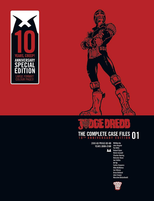 Rebellion, Judge Dredd Casefiles 01 - 10th Anniversary Edition HC