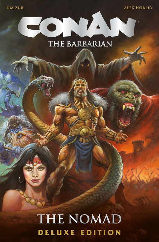 Titan Books, Conan The Barbarian: The Nomad Deluxe Edition HC