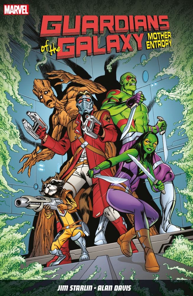 Marvel UK, Panini, Guardians of the Galaxy: Mother Entropy TPB (Marvel UK / Panini Edition).