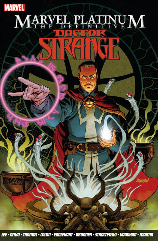 Marvel Comics, Panini, Marvel Platinum: The Definitive Doctor Strange TPB (Marvel UK / Panini Edition).