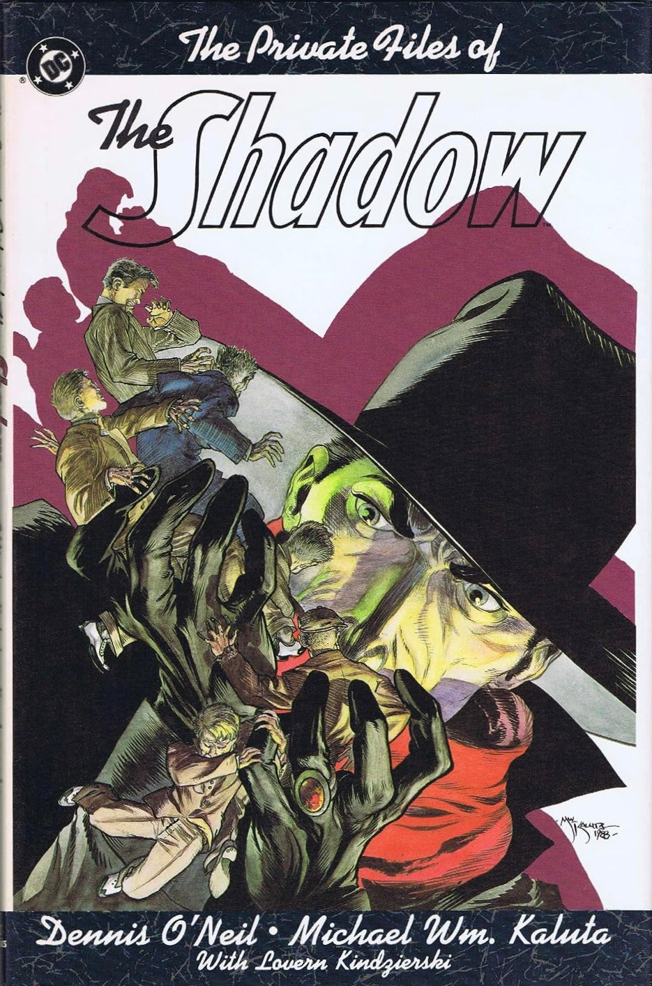 DC Comics, The Private Files of The Shadow (1989 First Print) HC